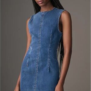 Reformation Kendi denim mini dress